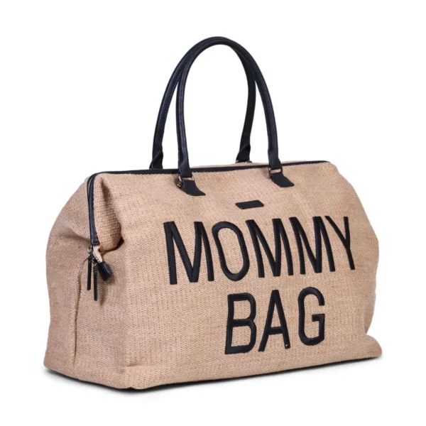 Childhome Mommy Bag ® Verzorgingstas - Raffia Look^ Mommy Bag ®