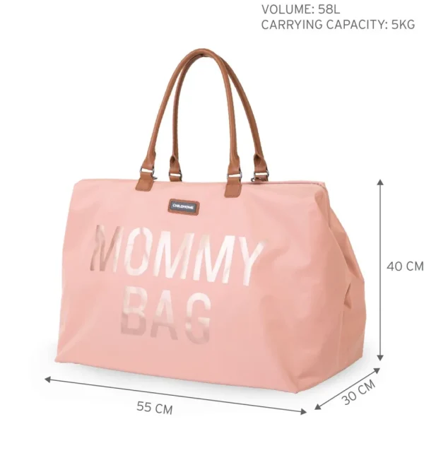 Childhome Mommy Bag ® Verzorgingstas - Roze Koper^ Mommy Bag ®