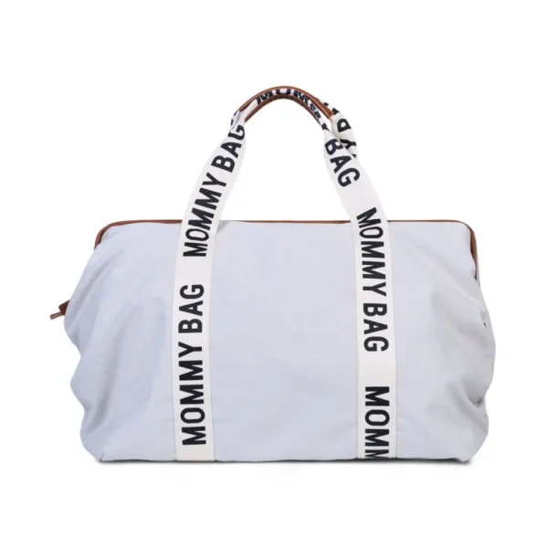 Childhome Mommy Bag ® Verzorgingstas - Signature - Canvas - Ecru^ Signature Collection