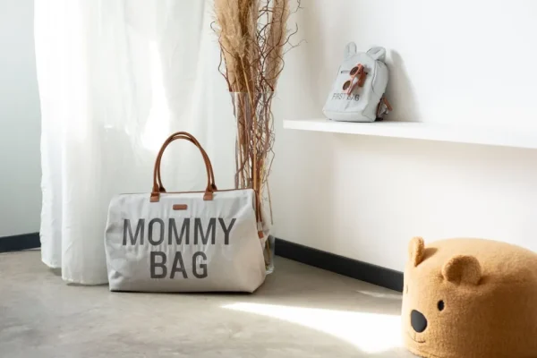 Childhome Mommy Bag ® Verzorgingstas - Canvas - Grijs^ Mommy Bag ®