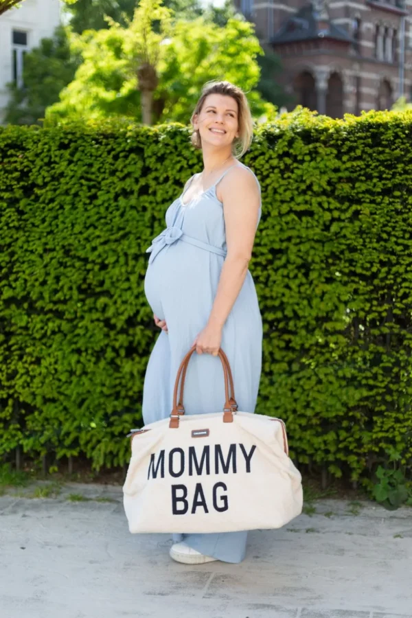 Childhome Mommy Bag ® Verzorgingstas - Teddy Ecru^ Mommy Bag ®