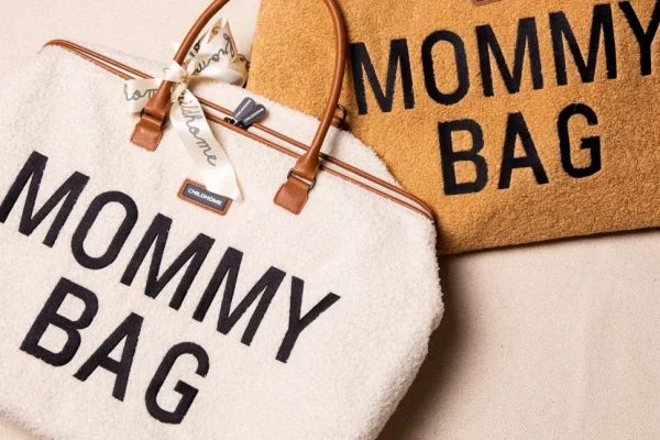 Childhome Mommy Bag ® Verzorgingstas - Teddy Ecru^ Mommy Bag ®