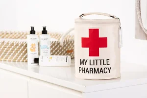 Childhome My Little Pharmacy Medicijntas - Ecru Zwart^ Kids Bags