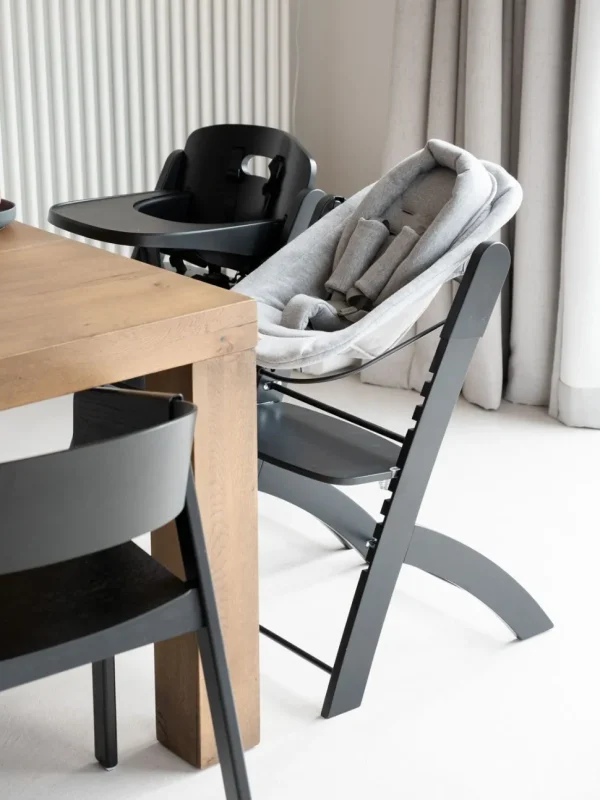 Childhome Newborn Evosit - Jersey Zwart^ Evosit