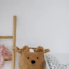 Childhome Opbergmand - 25X20X20 Cm - Teddy - Bruin^ Opbergmanden