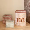 Childhome Opbergmand - 25X20X20 Cm - Vichy^ Opbergmanden