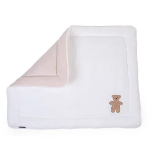 Childhome Parklegger - 75X95 Cm - Jersey Melange Beige / Mousseline Teddy^ Parkleggers