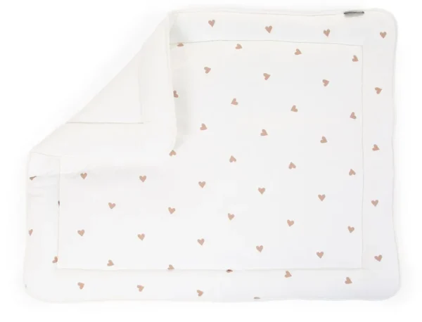 Childhome Parklegger - 75X95 Cm - Jersey + Mousseline - Hearts^ Parkleggers