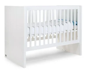 Childhome Quadro White - Babybed - 60X120 Cm + Zijlatten^ Peuter- & Babybedden