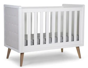 Childhome Retro Rio White - Babybed - 60X120 Cm^ Peuter- & Babybedden