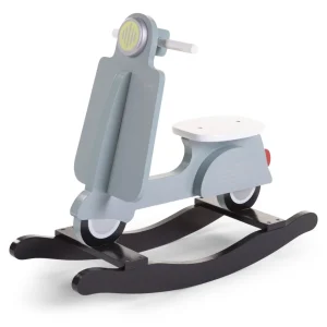 Childhome Schommel Scooter - Mdf - Mint Blauw Zwart^ Rockers