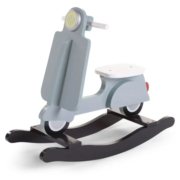 Childhome Schommel Scooter - Mdf - Mint Blauw Zwart^ Rockers