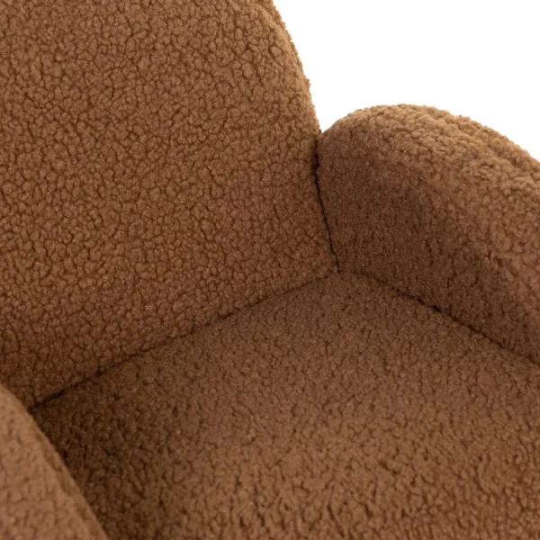 Childhome Schommelstoel Voor Kinderen - Teddy - Bruin Naturel^ Schommelstoelen