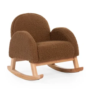 Childhome Schommelstoel Voor Kinderen - Teddy - Bruin Naturel^ Schommelstoelen