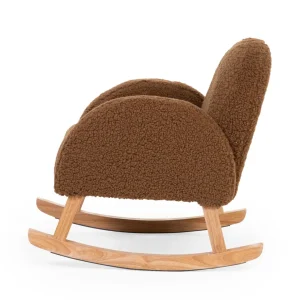 Childhome Schommelstoel Voor Kinderen - Teddy - Bruin Naturel^ Schommelstoelen