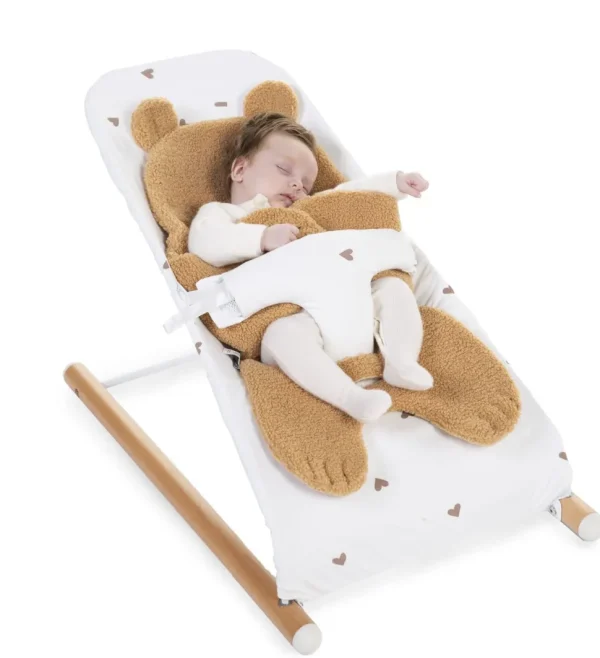 Childhome Stoelverkleiner Universeel - Jersey - Teddy Bruin^ Stoelverkleiners