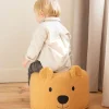 Childhome Teddy Beer Poef - Teddy - Beige 40Cm^ Kinderstoeltjes