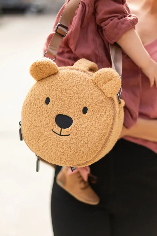 Childhome Teddy Tasje - Beige^ Kids Bags