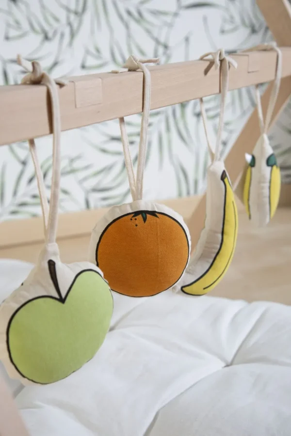 Childhome Tipi Staander Voor Moses Mand + Baby Gym - Hout - Naturel^ Baby Gyms & Mobiel