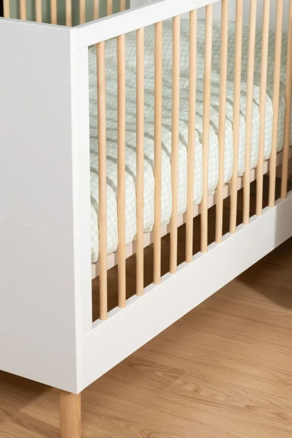 Childhome Wonder White - Meegroeibed - 70X140 Cm + Zijlatten^ Peuter- & Babybedden