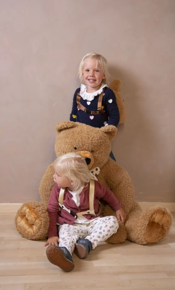 Childhome Zittende Teddybeer Knuffel - 60X60X76 Cm - Teddy^ Knuffeldieren