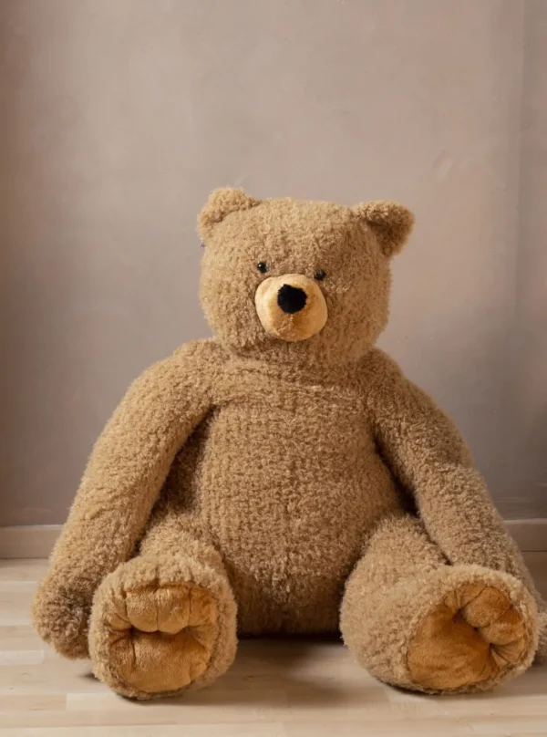 Childhome Zittende Teddybeer Knuffel - 60X60X76 Cm - Teddy^ Knuffeldieren